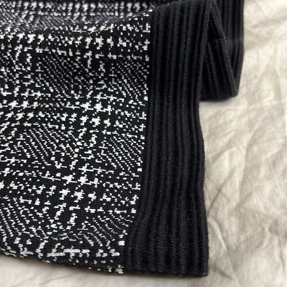 Kate Spade mod plaid Sleeveless sweater dress Knee Length Size M - Picture 6 of 14